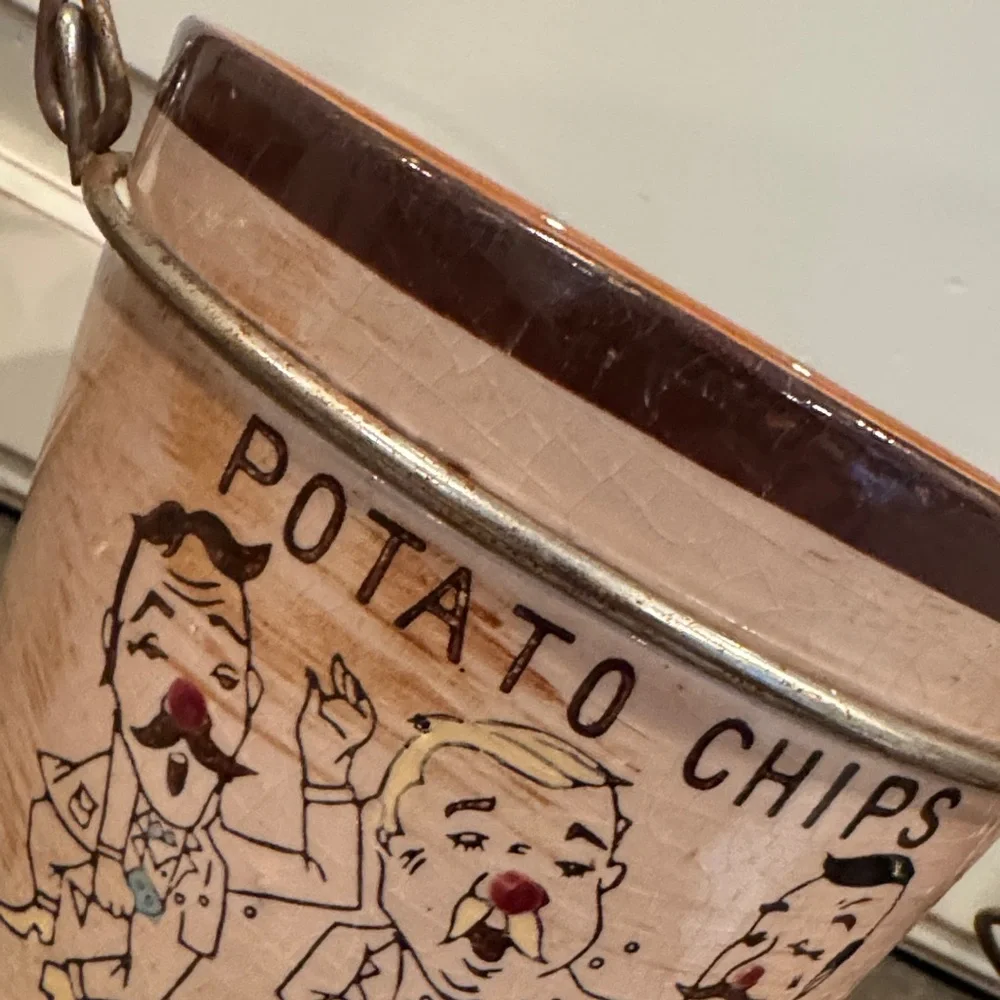Vintage 1950’s-60’s Snack Buckets Set